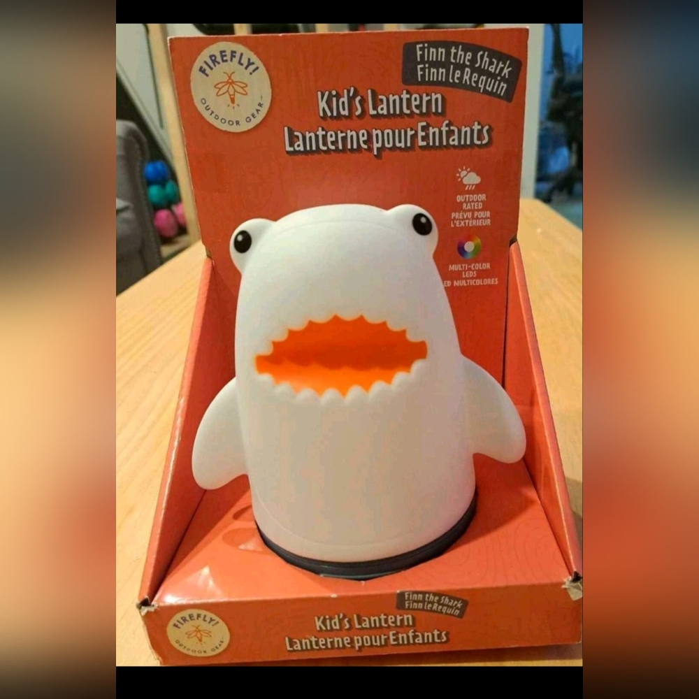 Brand New Firefly Finn the Shark Kid's Lantern